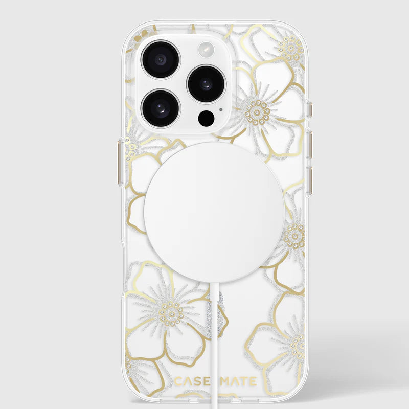 Case-Mate iPhone 16 Pro Max Floral Gems MagSafe Case