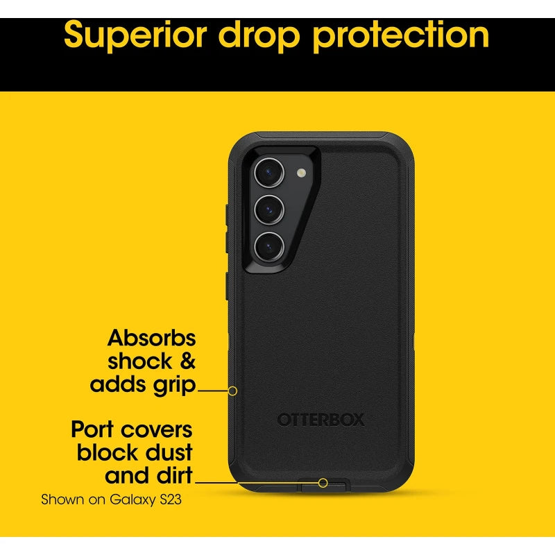 OtterBox Samsung Galaxy S24 Ultra Defender Series Case Black