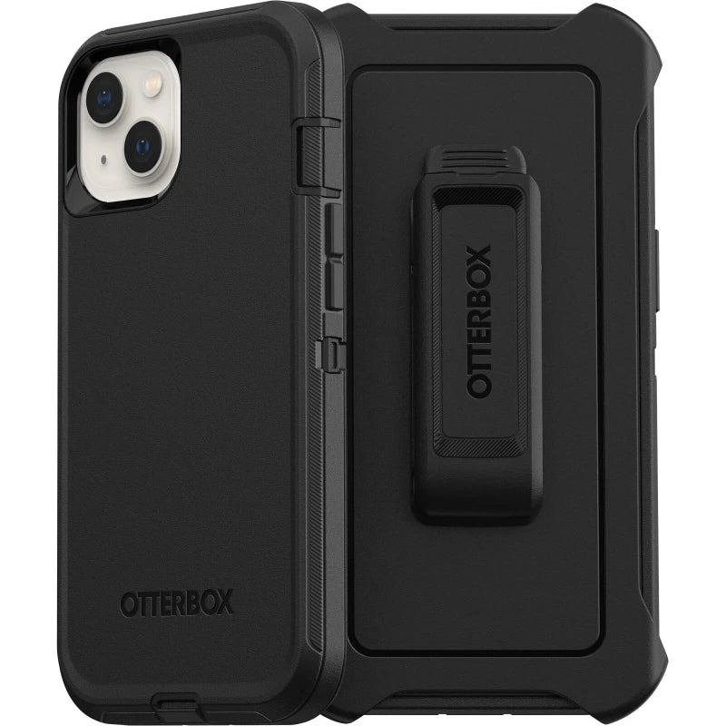 OtterBox iPhone 14 & 13 Defender Series Case Black