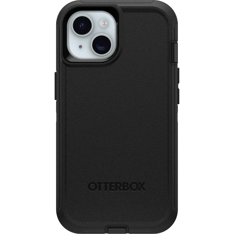 OtterBox iPhone 15 Defender Series Case Black