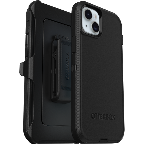 OtterBox iPhone 15 Plus Defender Series Case Black