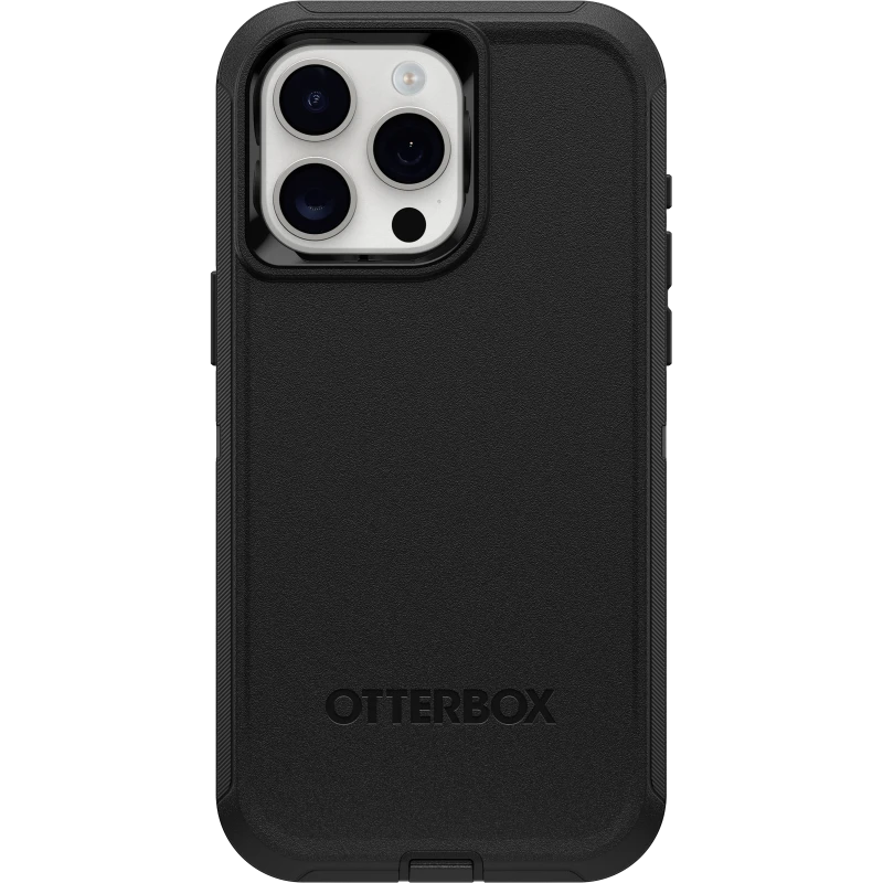 OtterBox iPhone 15 Pro Max Defender Series Case Black