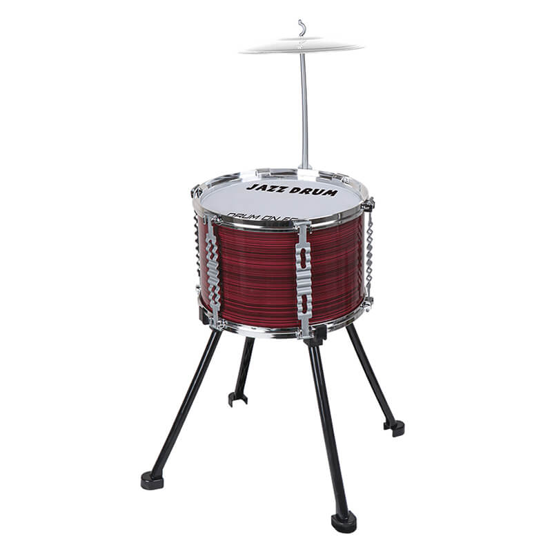 Mobie Educational Instrument Jazz Drum Kit Set Kids Toy Red