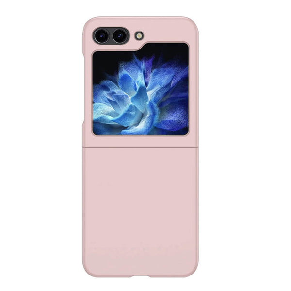 Samsung Galaxy Z Flip 6 Slim Style Minimalist Phone Case Pink