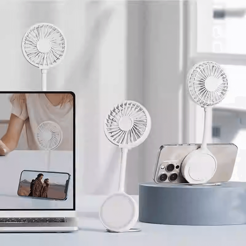 Mobie Magnetic Phone Fan with Ring Stand and Flexible Hose AF07