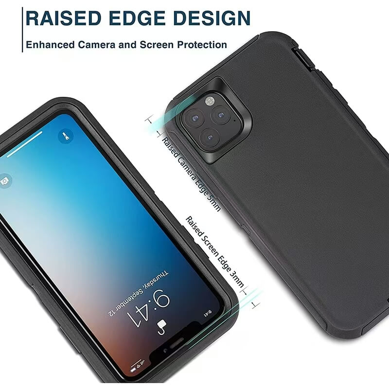 iPhone XR Robot Triple Layer Protection Anti Shock Case
