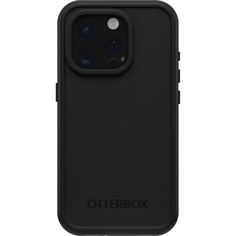 OtterBox iPhone 15 Pro Max Frē Series MagSafe WaterProof Case Black