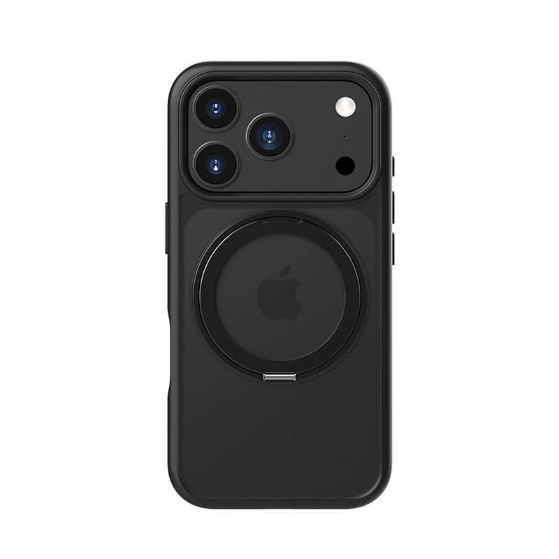 iPhone 17 Pro Max 360° Rotating Ring Stand Matte Magsafe Phone Case