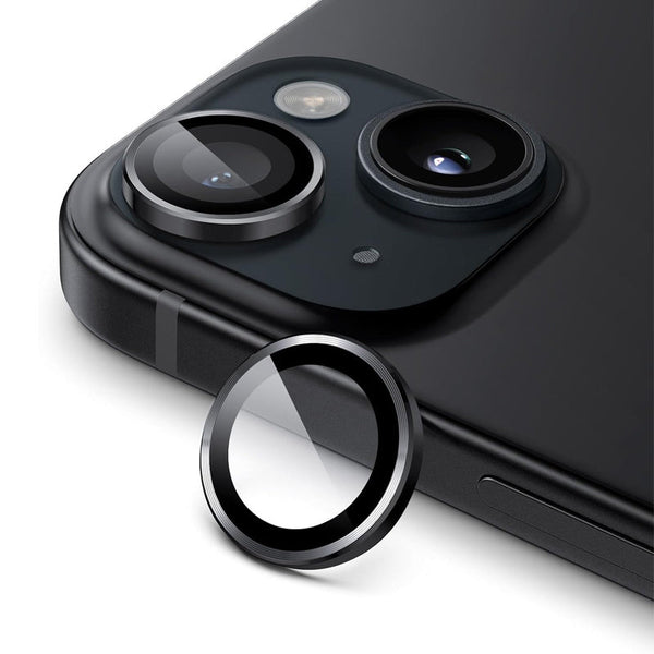 iPhone 11 Pro 9H Multicolor Tempered Glass Individual Camera Lens Cover Protector Black