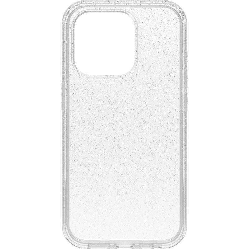 OtterBox iPhone 15 Pro Symmetry Series Case Stardust Clear Glitter