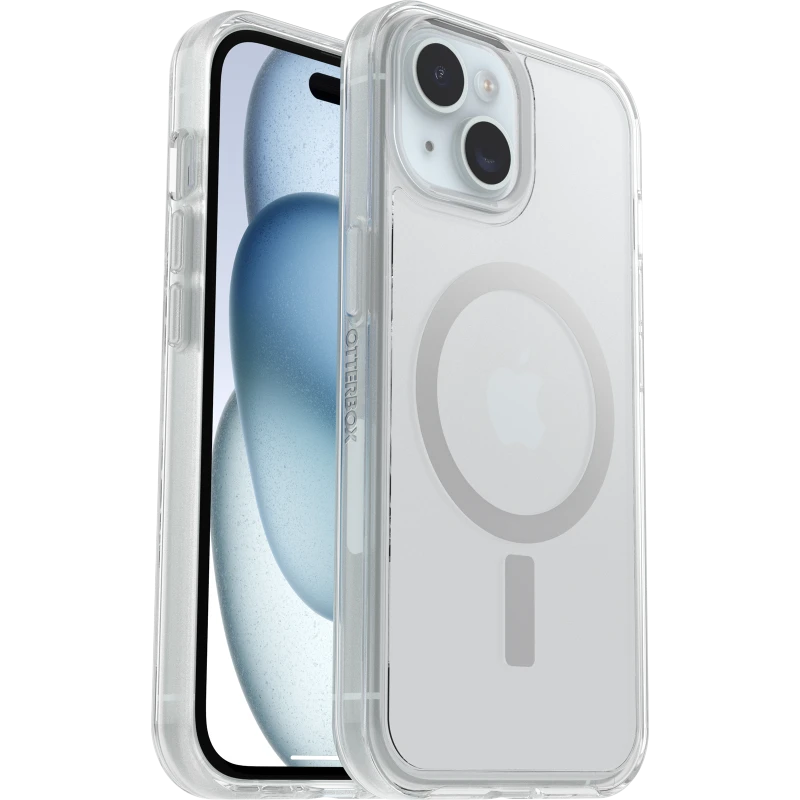 OtterBox iPhone 15 Plus & 14 Plus Symmetry Series for MagSafe Case Clear