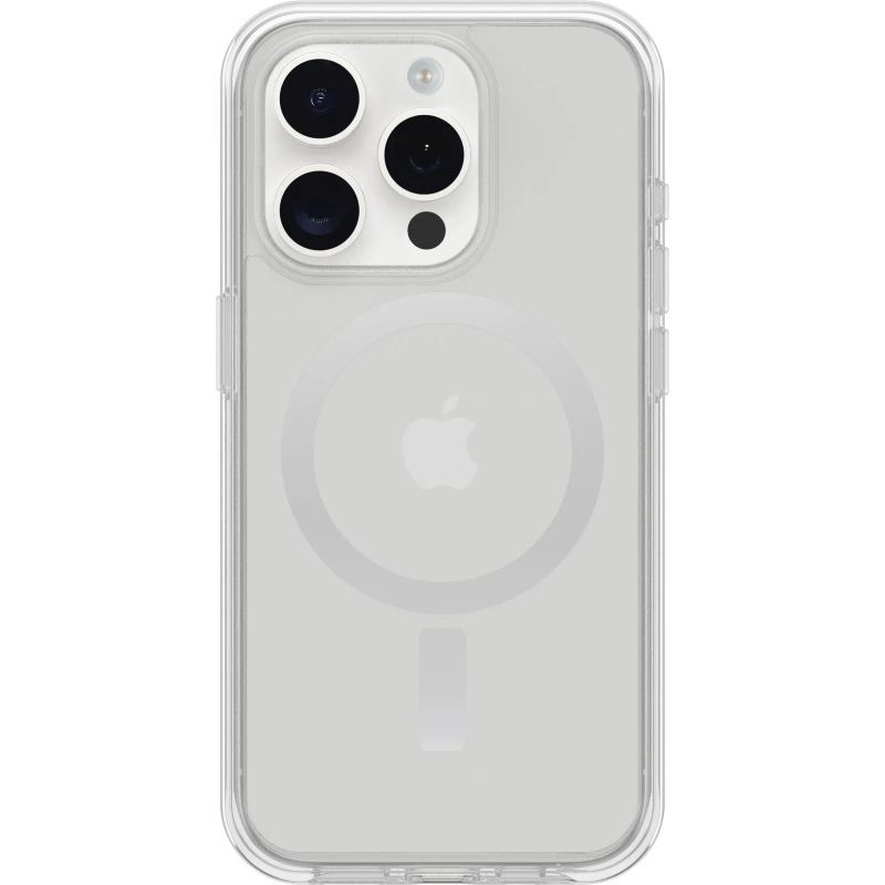 OtterBox iPhone 15 Pro Symmetry Series for MagSafe Case Clear