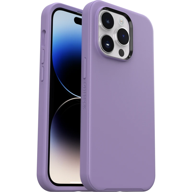 OtterBox iPhone 14 Pro Symmetry Series for MagSafe Case Lilac Purple