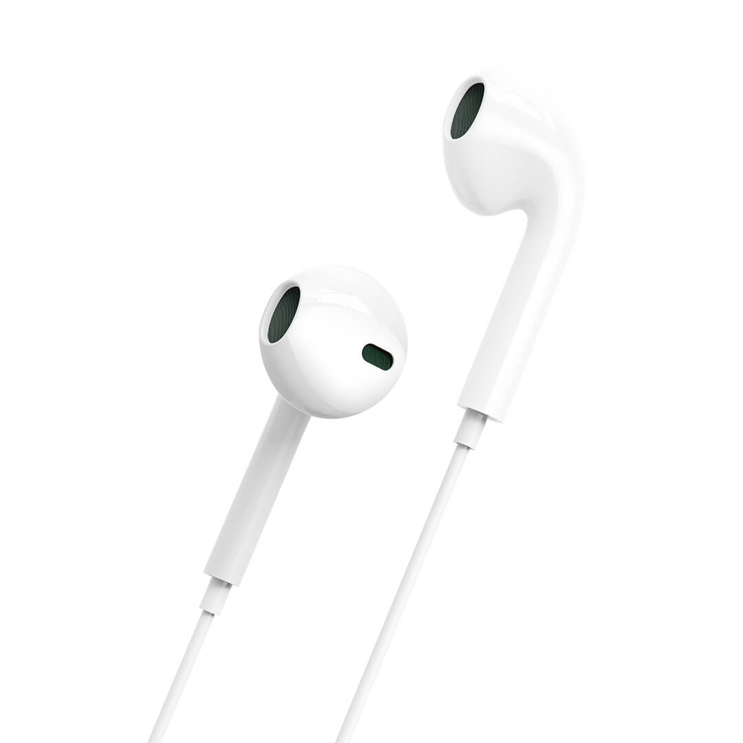 Mobie Plastic Flat Ear Wired Earphones with Lightning Plug EP70