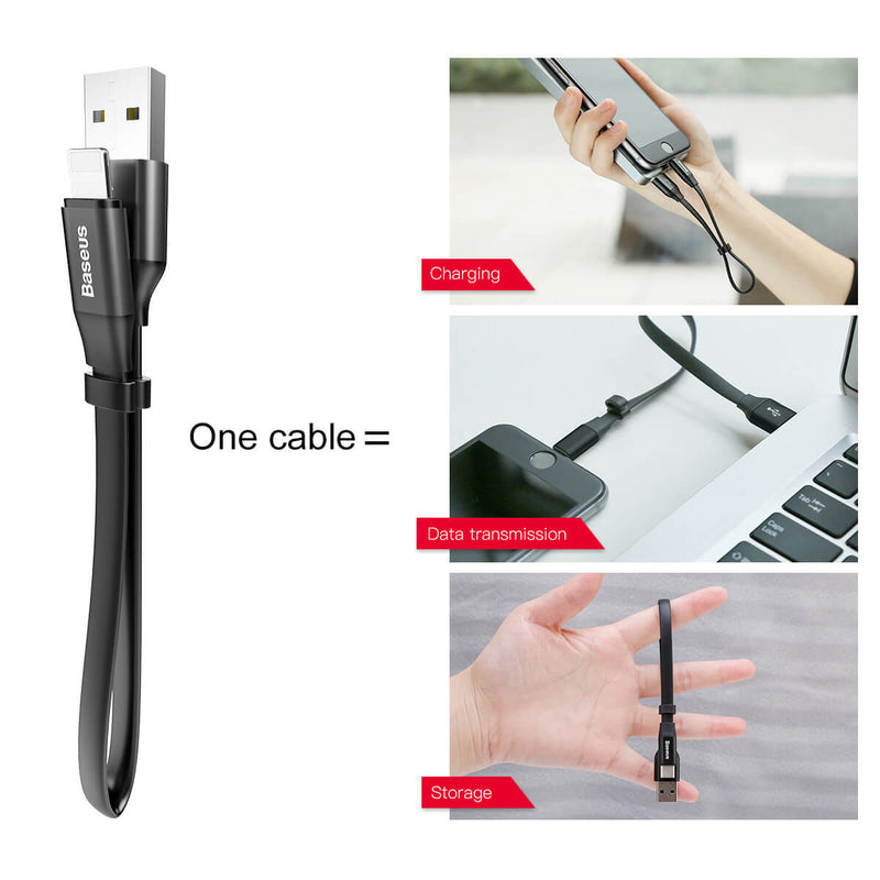 Baseus Nimble Portable Cable 2A USB to Lightning 23cm