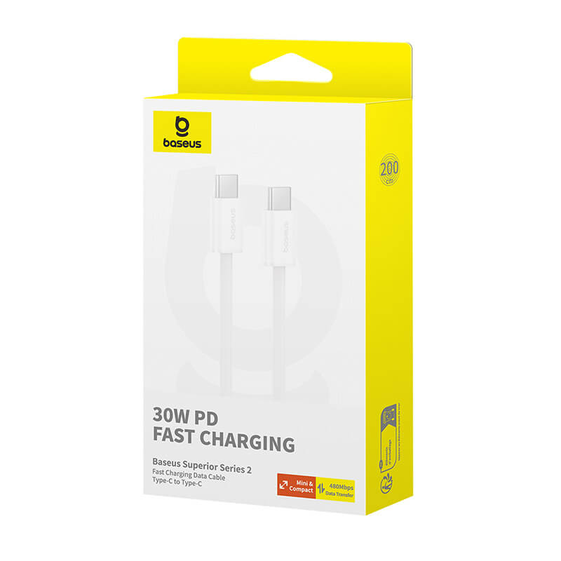 Mobie Superior Series 2 Fast Charging Data Cable Type-C to Type-C 30W 2m