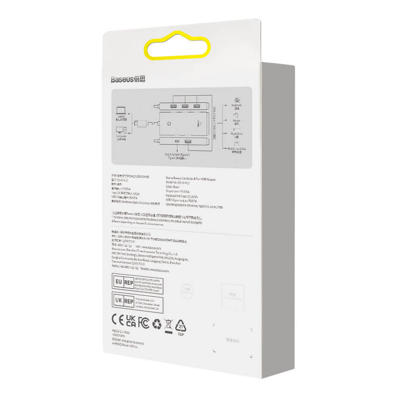 Need to check photo Baseus 4-Port USB-A HUB Adapter (USB-A to USB 3.0*4)  2m