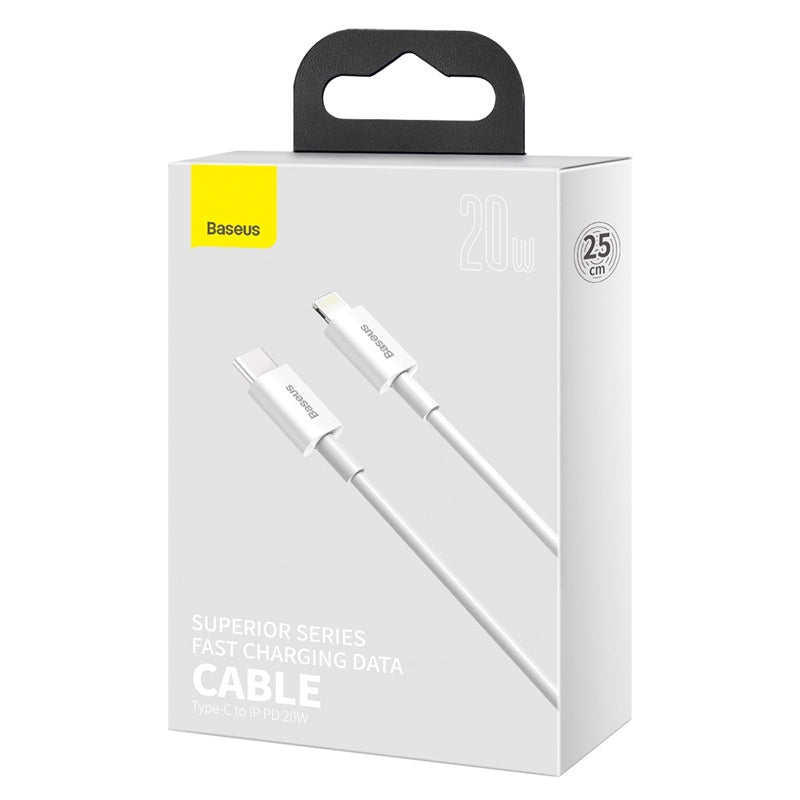 Baseus Superior Series Type C-Lightning  Charge Data Cable PD 20W 1m