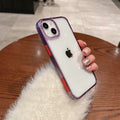 iPhone 15 Mingshi Series Carving Craftsmanship Anti-Yellow Phone Case