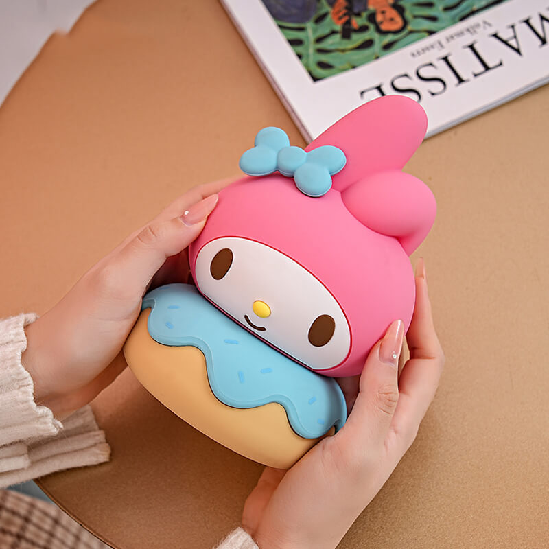 Q Uncle Kuromi Silicone Water Bag for Warm and Cool Microwave Heating