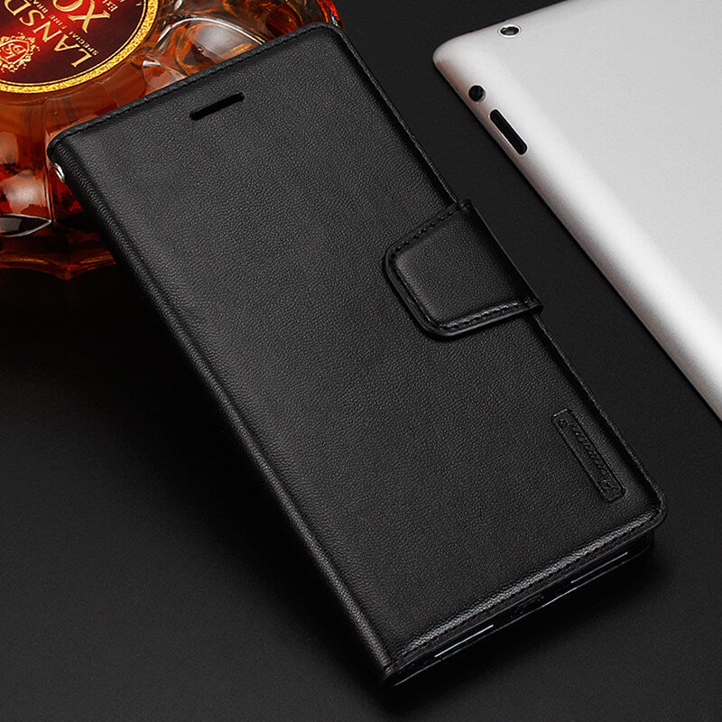 iPhone Xs Max Luxury Hanman Leather Wallet Flip Case Cover