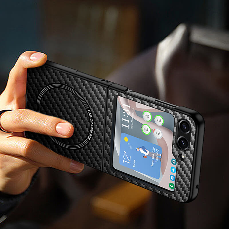 Samsung Galaxy Z Flip 7 2025 Raigor Scott Plus Series Shockproof Magnetic Phone Case