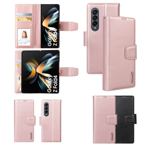 Samsung Galaxy Z Fold 5 Hanman Leather Wallet Phone Case