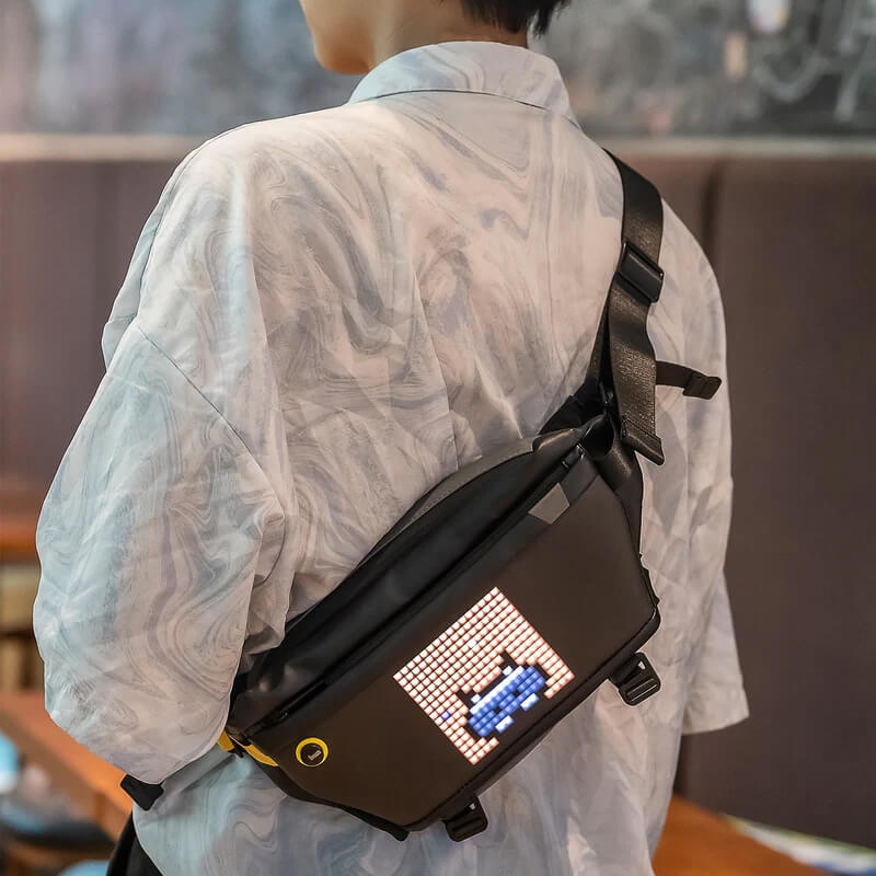 Divoom Sling Bag Pixel Art LED Daypack