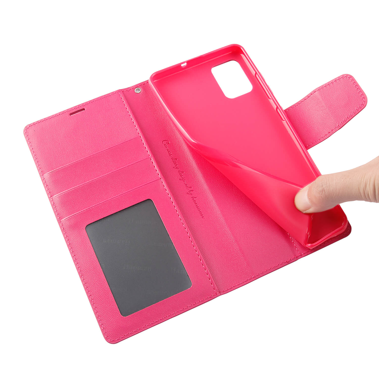 Samsung Galaxy A33 Luxury Hanman Leather Wallet Flip Case Cover