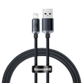 Baseus Crystal Shine Series Fast Charging Data Cable USB to iP 2.4A 1.2m Black