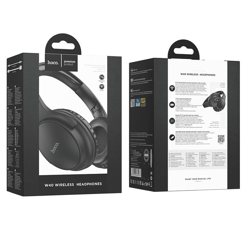 hoco. Mighty 5.3 Bluetooth Wireless Headphones W40