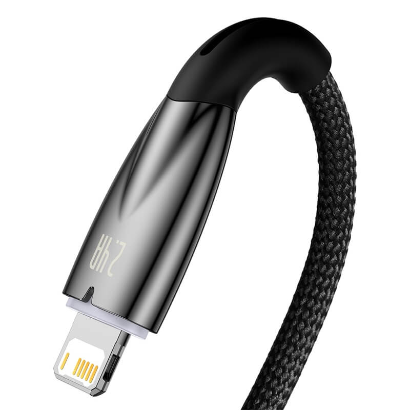 Baseus Glimmer Series Fast Charging Data Cable USB to Lightning 2.4A 1m