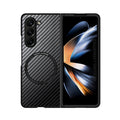 Samsung Galaxy Z Fold 6 Carbon Fiber Texture Case Shockproof Magsafe Case