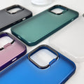 iPhone 15 Plus Invisible Lens Holder Ultra-thin Matte Phone Case