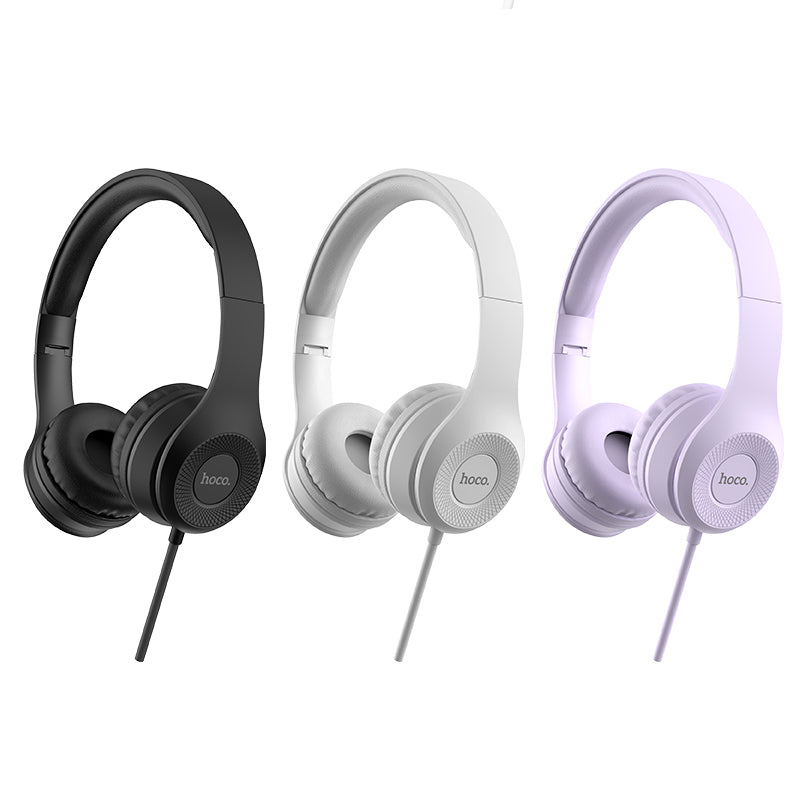 hoco. Graceful Charm Wired Headphone with Microphone W21