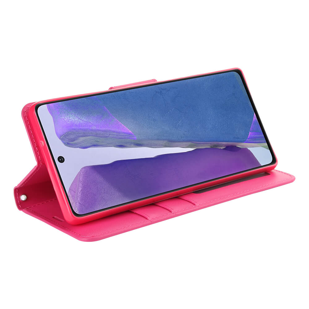 Samsung Galaxy Note 10 Plus Luxury Hanman Leather Wallet Flip Case Cover