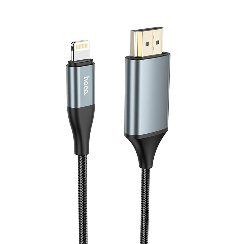 hoco. Lighting to HDMI Cable for Phone to TV (2M) UA15