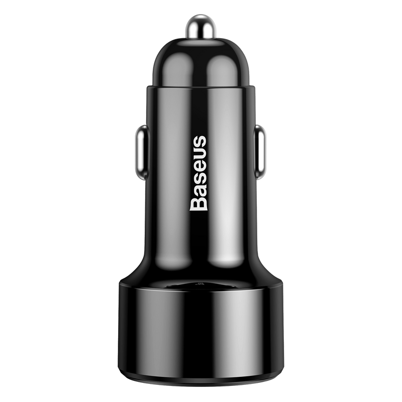 Baseus Digital Display (Type-C PD+QC) Intelligent Dual Quick Car Charger C20C