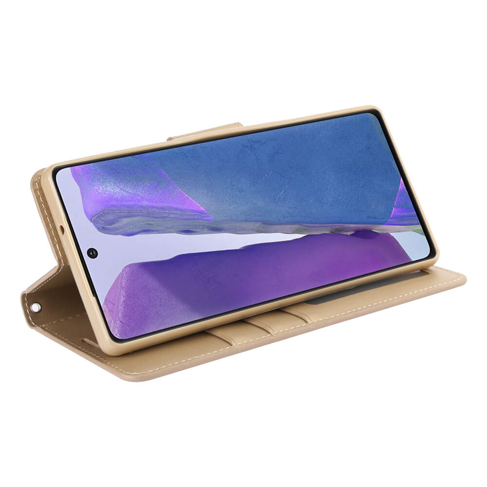 Samsung Galaxy Note 10 Plus Luxury Hanman Leather Wallet Flip Case Cover
