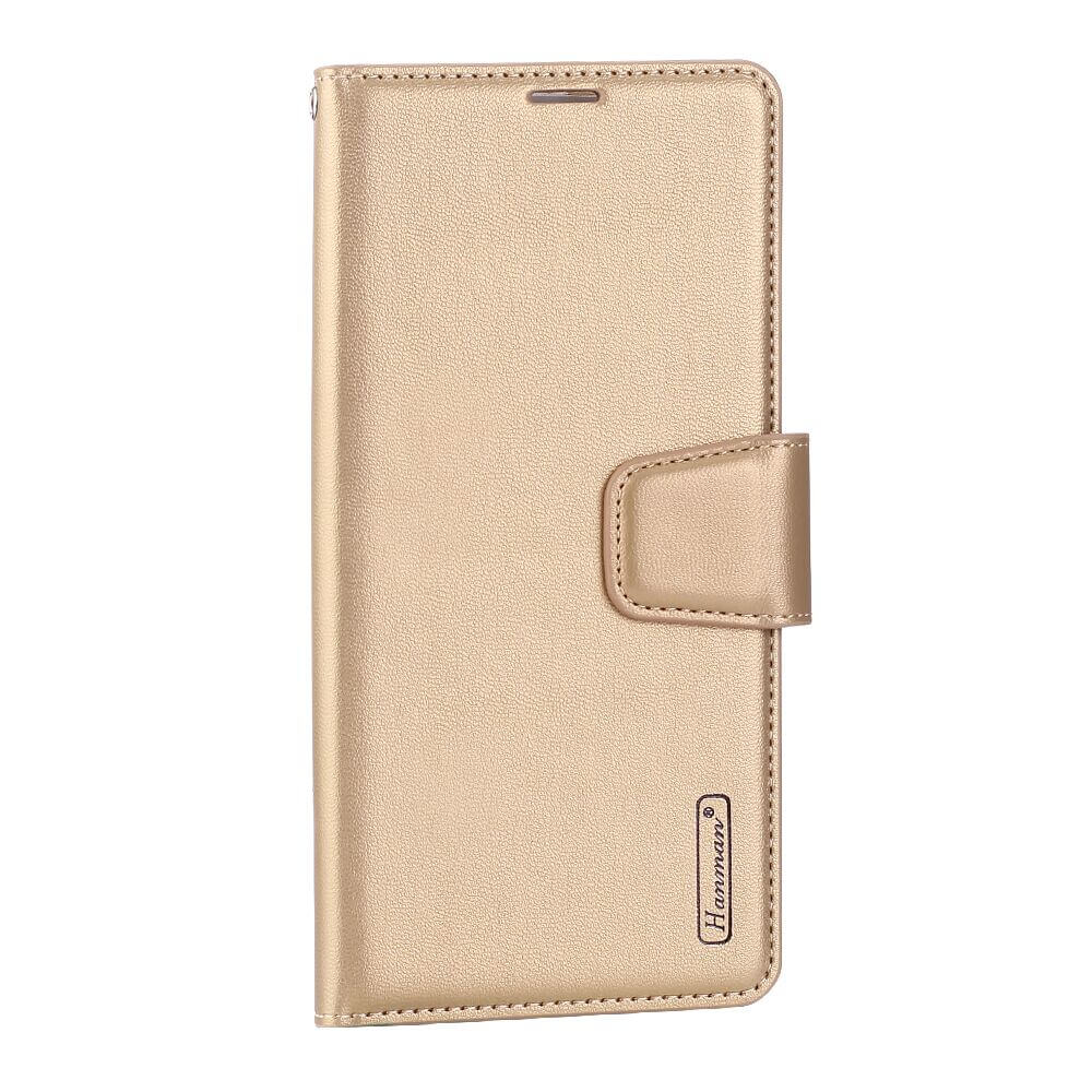 iPhone 12/12 Pro Luxury Hanman Leather Wallet Flip Case
