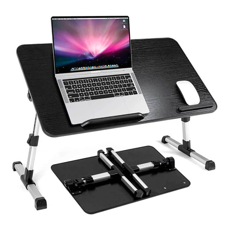 SAIJI Adjustable Multifunctional Laptop Desk Q8 Black