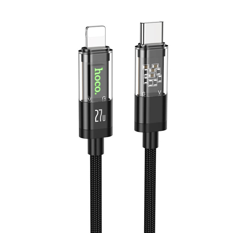 hoco. Transparent Discovery Edition 20W PD Charging Data Cable for iP U116