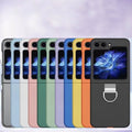 Samsung  Galaxy Z Flip 5 Silicone Shockproof Phone Case With Iron Buckle