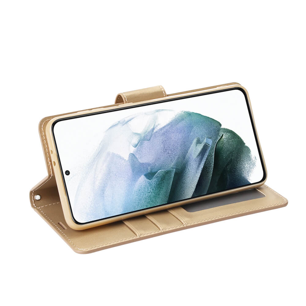 Samsung S9 Luxury Hanman Leather Wallet Flip Case Cover