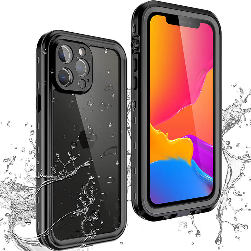 iPhone Xs Max Redpepper IP68 Waterproof Phone Case Black