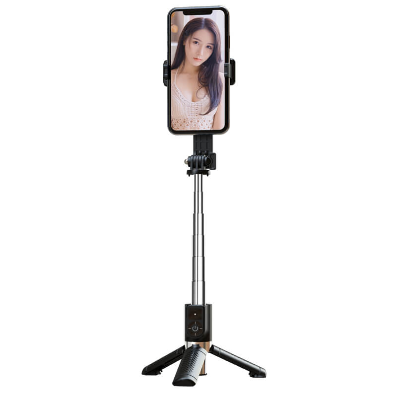 Mobie Mini Bluetooth Mirror Selfie Stick Tripod P08