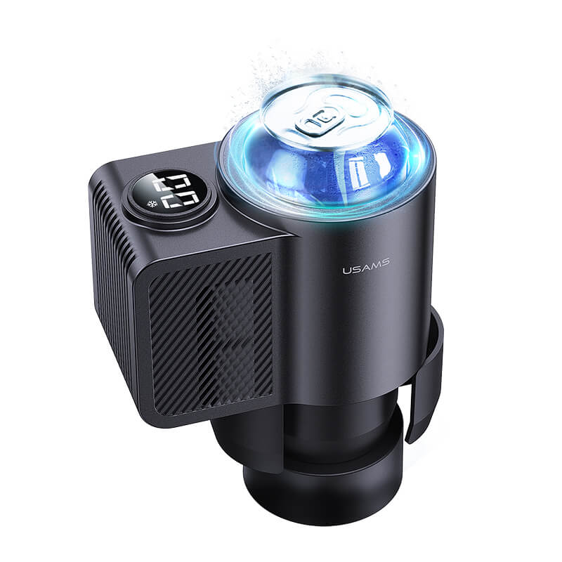 USAMS 2-in-1 Warmer Cooler Smart Car Cup Mug Holder ZB230