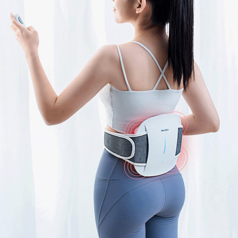 EMS Pulse Lumbar Constant Temperature Hot Compress Waist Massager JA-Y1