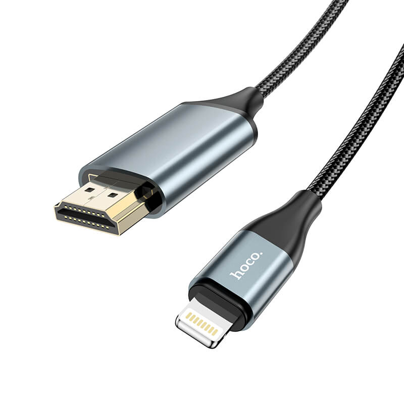 hoco. Lighting to HDMI Cable for Phone to TV (2M) UA15