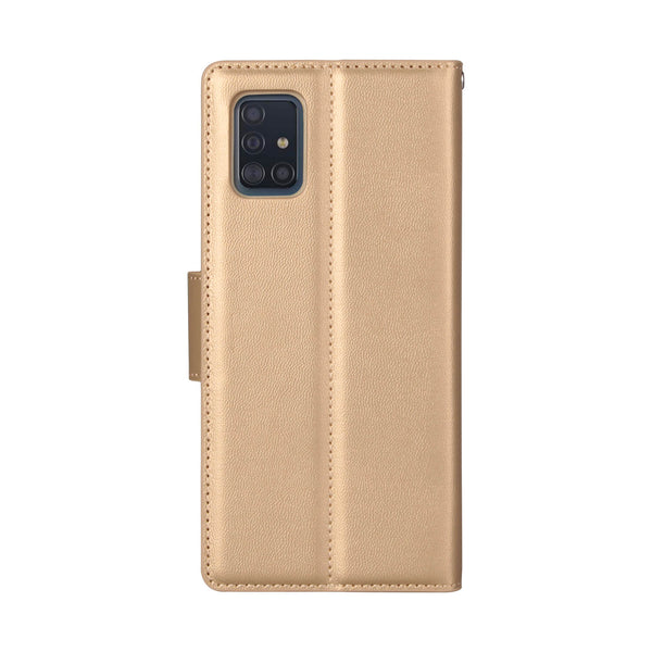 Samsung Galaxy A22 4G Luxury Hanman Leather Wallet Flip Case Cover